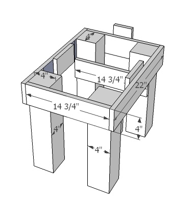 Bee Hive Stand Plans